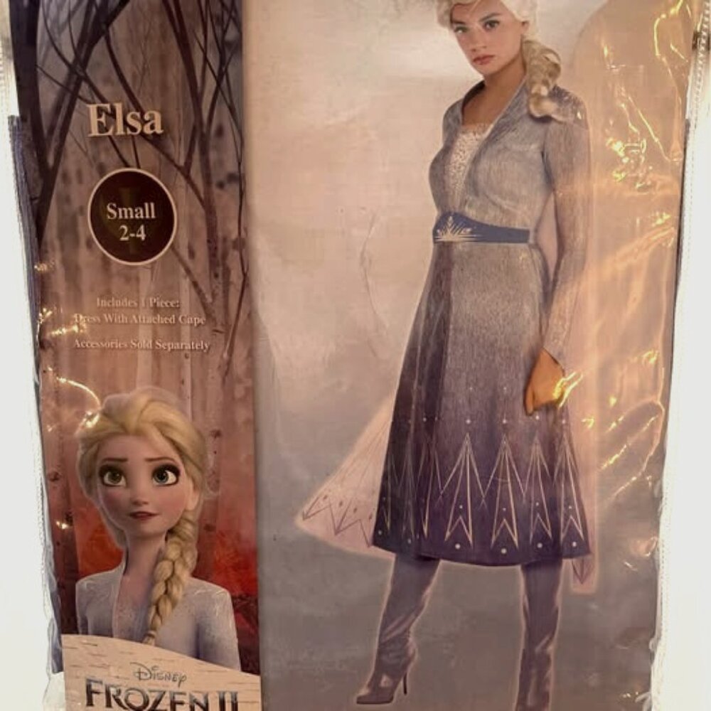 NEW Frozen Elsa Costume (Women's 2-4)
